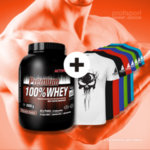  ТЕНИСКА PUNISHER  + 100% WHEY PREMIUM